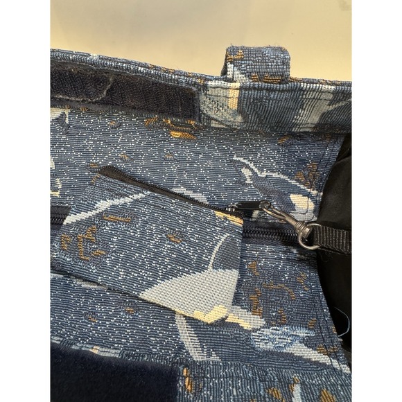 Orca Handbag Tote Purse Clean Whale Zipper - Picture 7 of 9